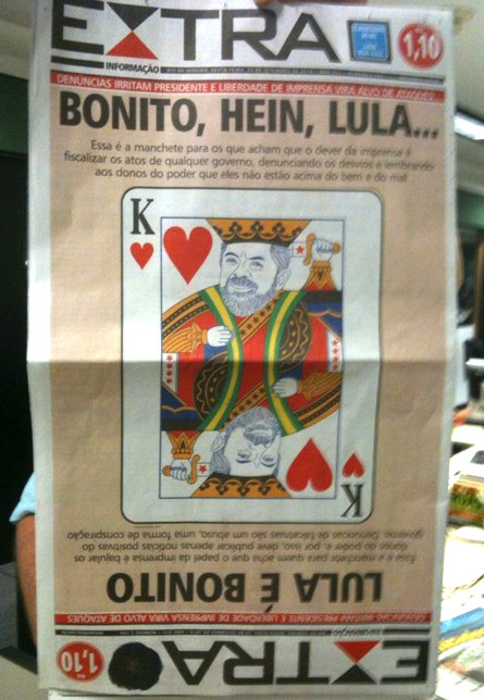 Capa Lula  Bonito do Extra